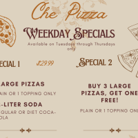 Super Specials Che Pizza